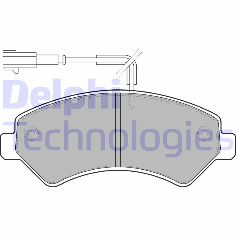 Remblokset Delphi Diesel LP1993