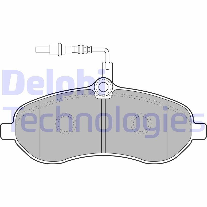 Remblokset Delphi Diesel LP1995