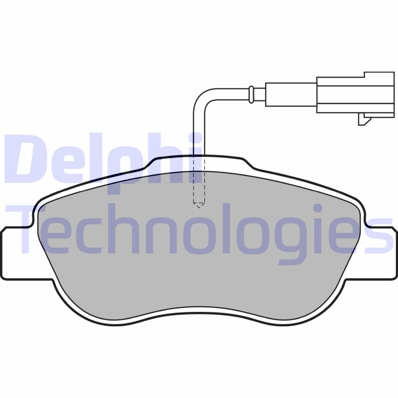 Remblokset Delphi Diesel LP2014