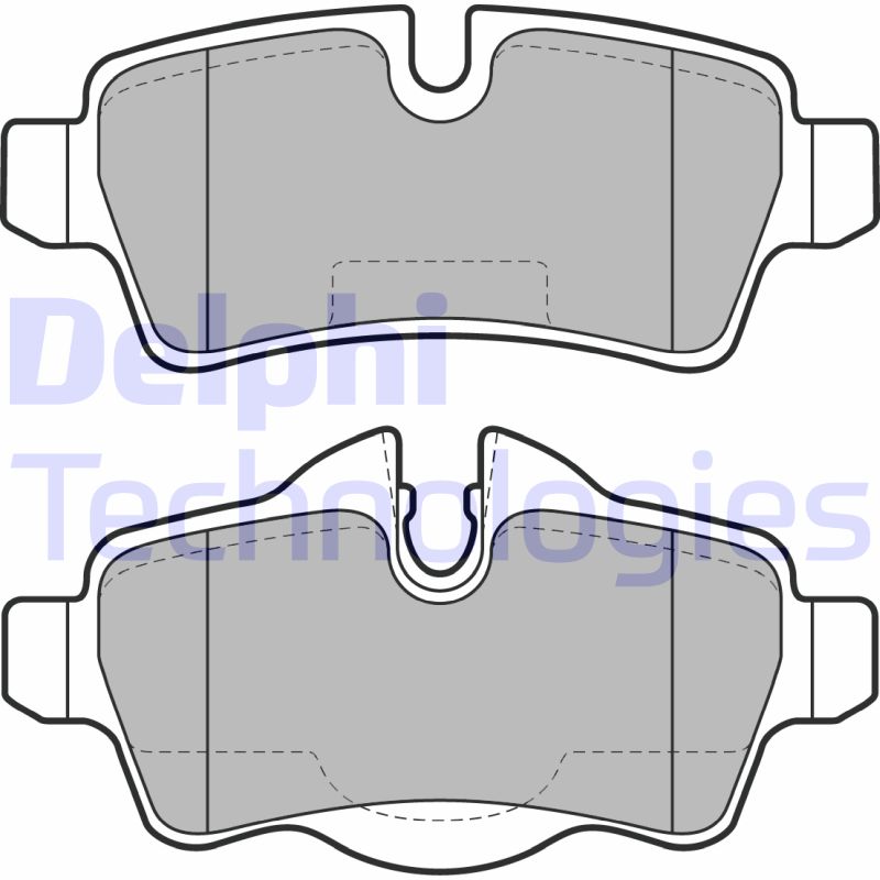 Remblokset Delphi Diesel LP2022