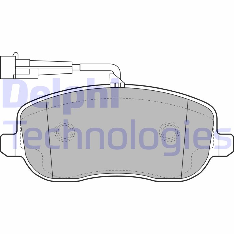 Remblokset Delphi Diesel LP2024