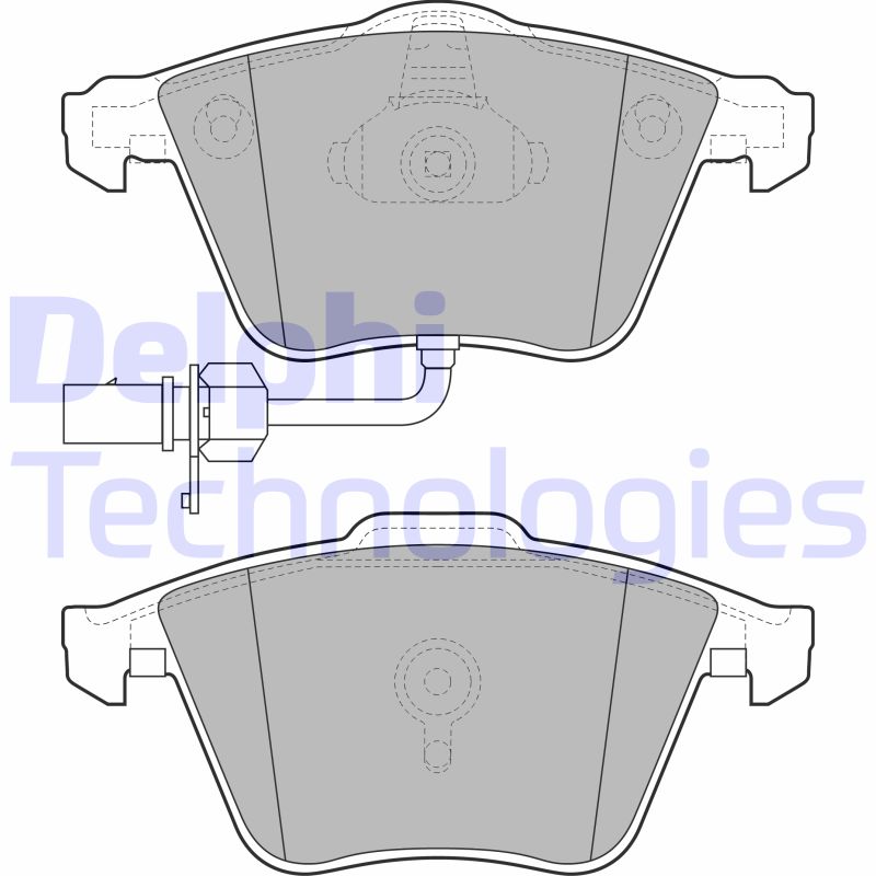 Remblokset Delphi Diesel LP2032