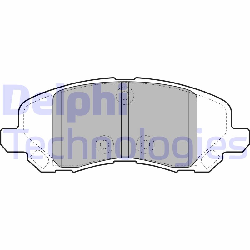 Remblokset Delphi Diesel LP2038