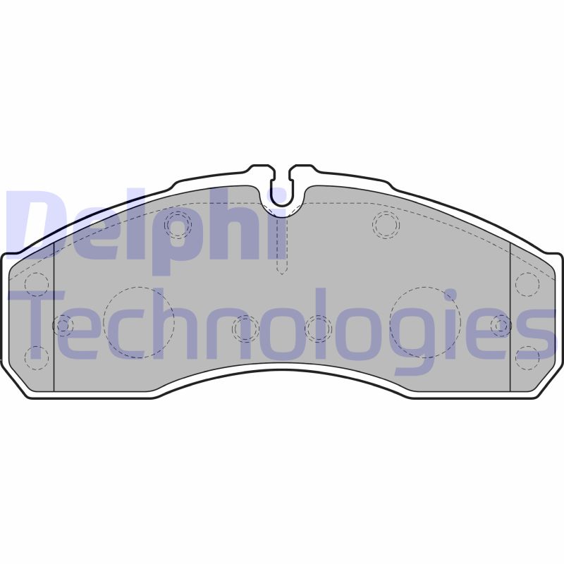 Remblokset Delphi Diesel LP2042