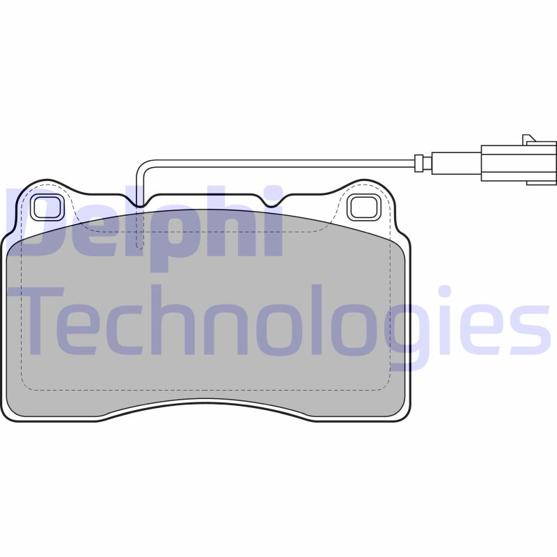 Remblokset Delphi Diesel LP2045