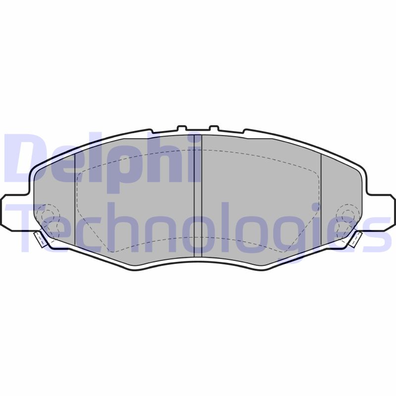Remblokset Delphi Diesel LP2059