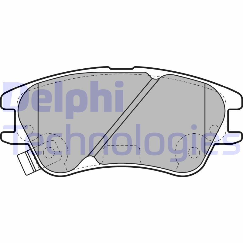 Remblokset Delphi Diesel LP2062