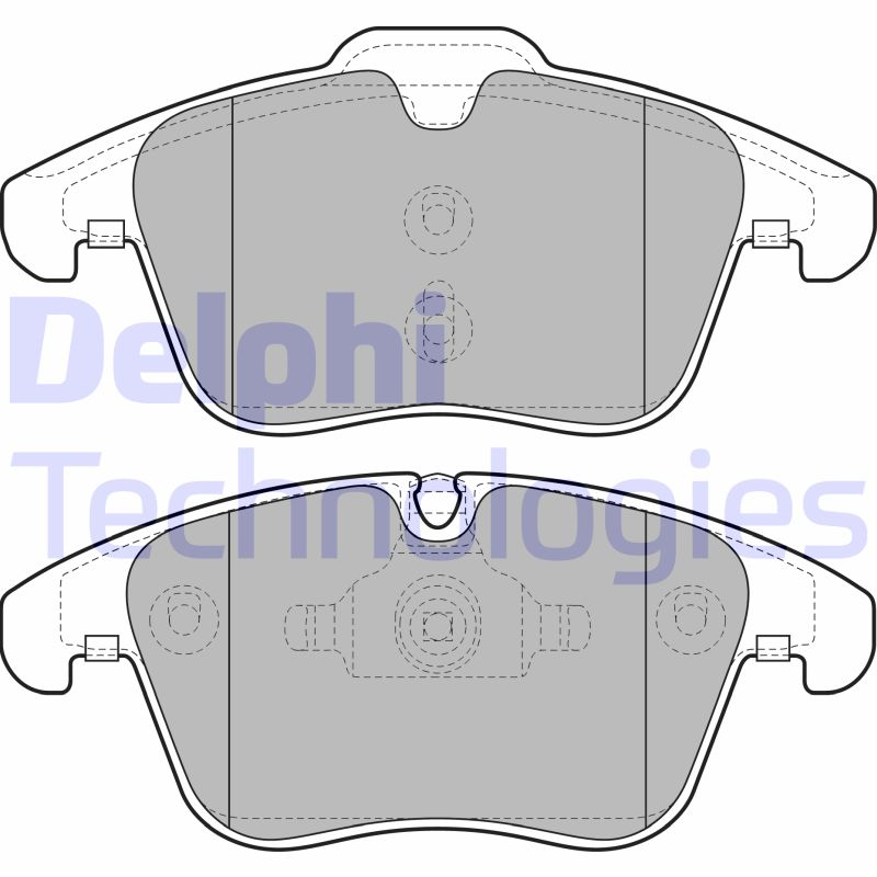 Remblokset Delphi Diesel LP2065