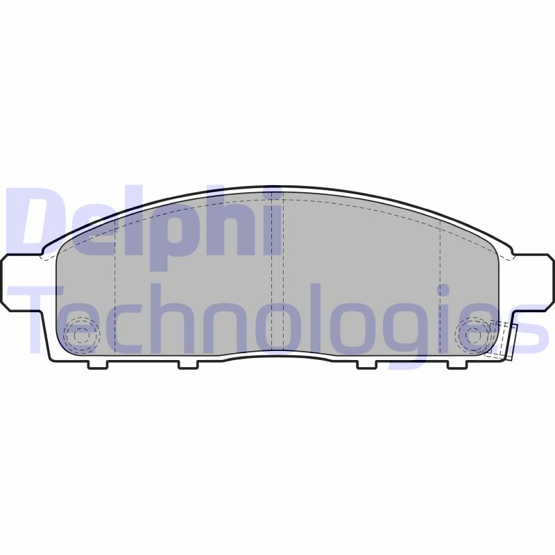 Remblokset Delphi Diesel LP2074