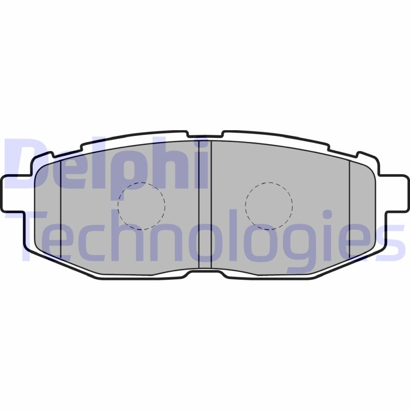 Remblokset Delphi Diesel LP2076