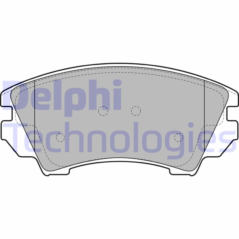 Remblokset Delphi Diesel LP2081