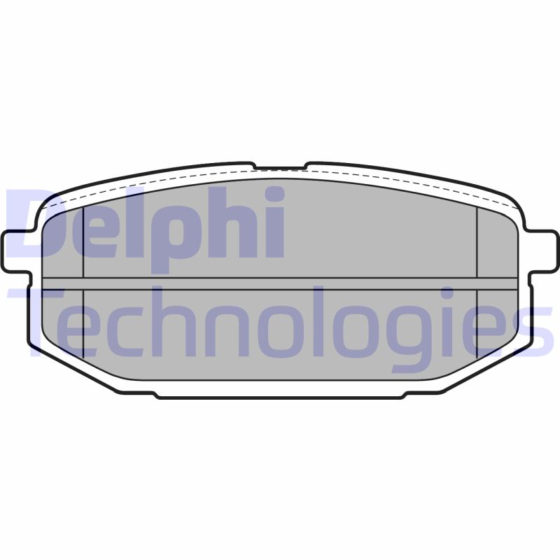 Remblokset Delphi Diesel LP2088