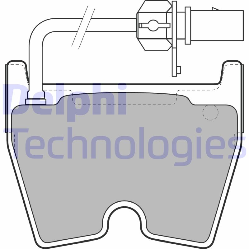 Remblokset Delphi Diesel LP2089