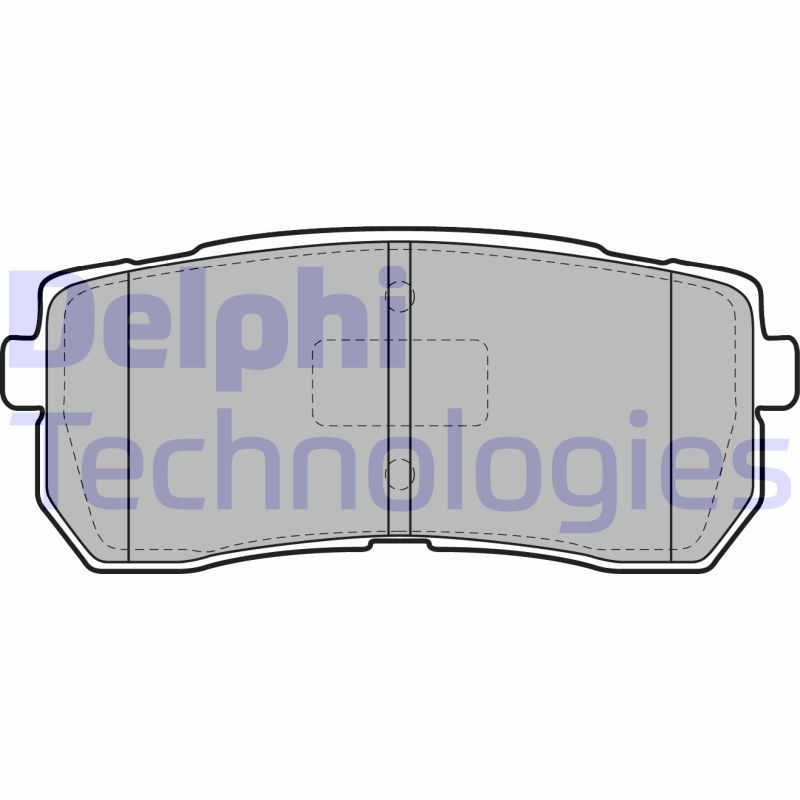 Remblokset Delphi Diesel LP2095