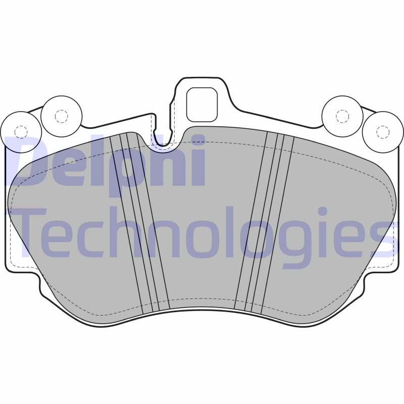 Remblokset Delphi Diesel LP2116