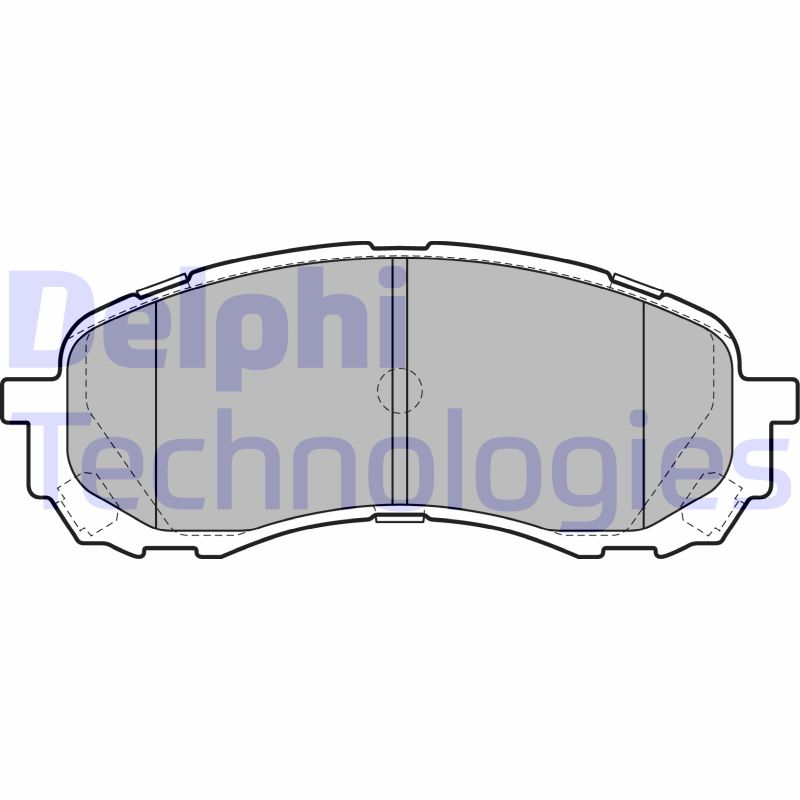 Remblokset Delphi Diesel LP2128