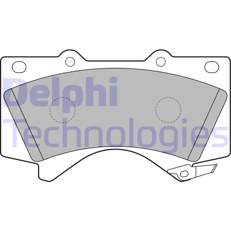 Remblokset Delphi Diesel LP2134