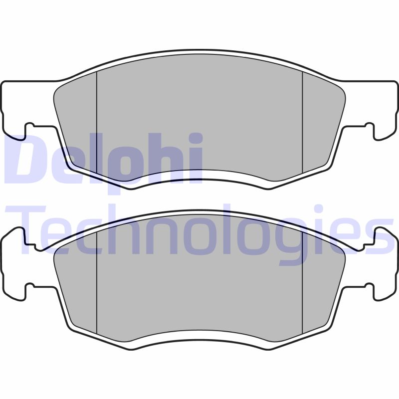 Remblokset Delphi Diesel LP2137