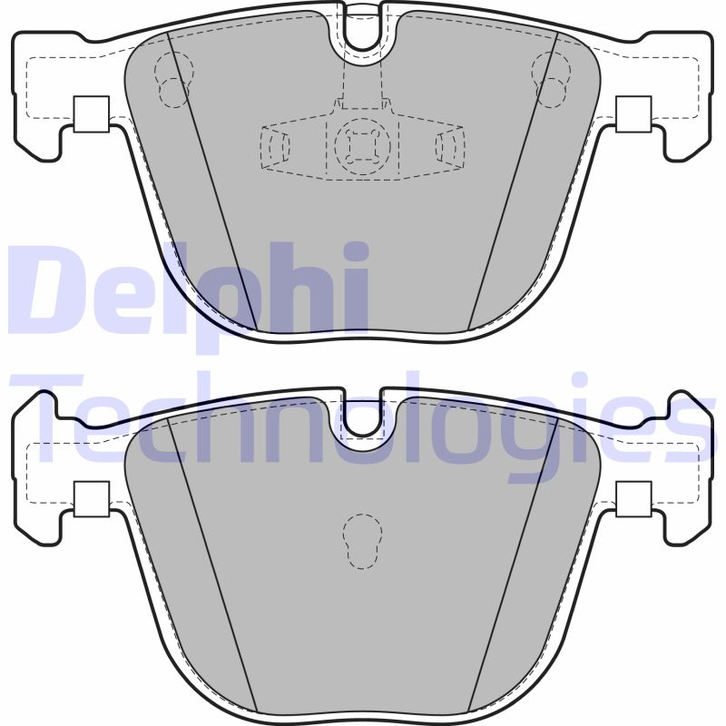 Remblokset Delphi Diesel LP2141