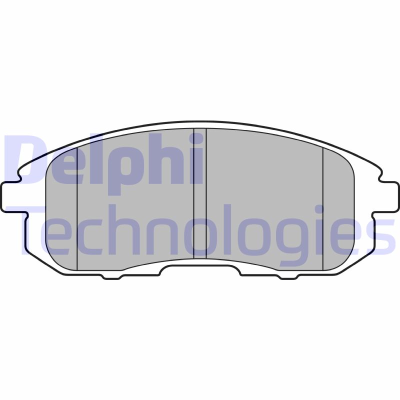 Remblokset Delphi Diesel LP2148