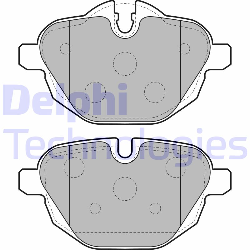 Remblokset Delphi Diesel LP2162