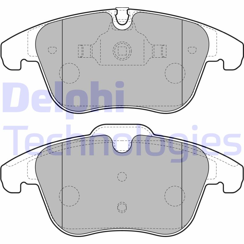 Remblokset Delphi Diesel LP2165