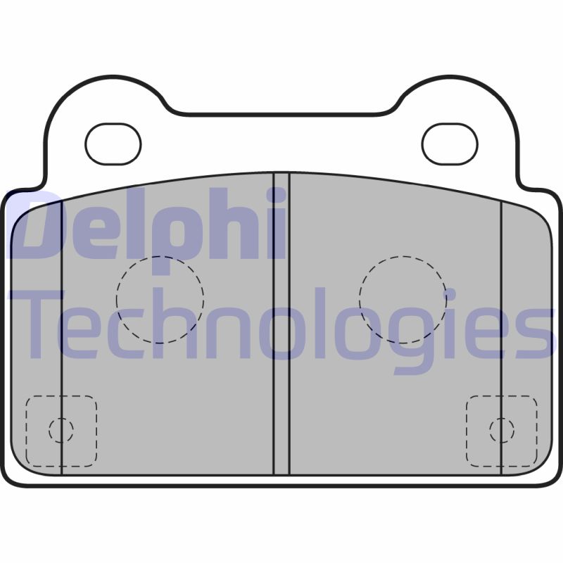 Remblokset Delphi Diesel LP2177