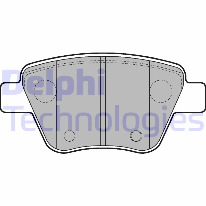 Remblokset Delphi Diesel LP2178