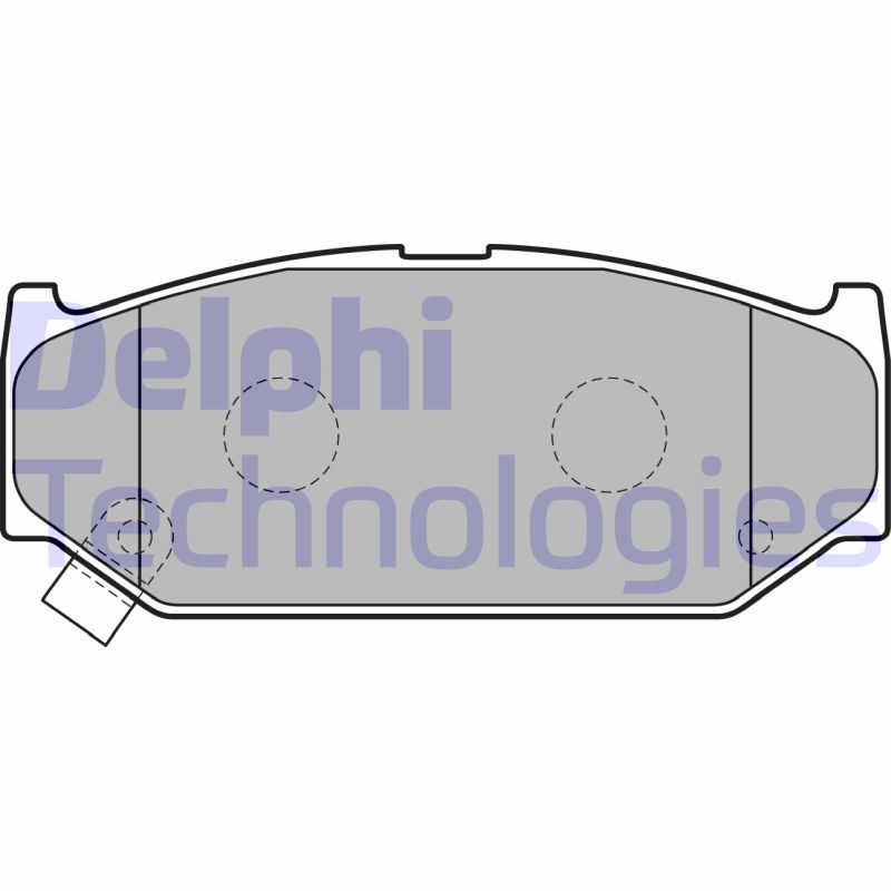 Remblokset Delphi Diesel LP2182