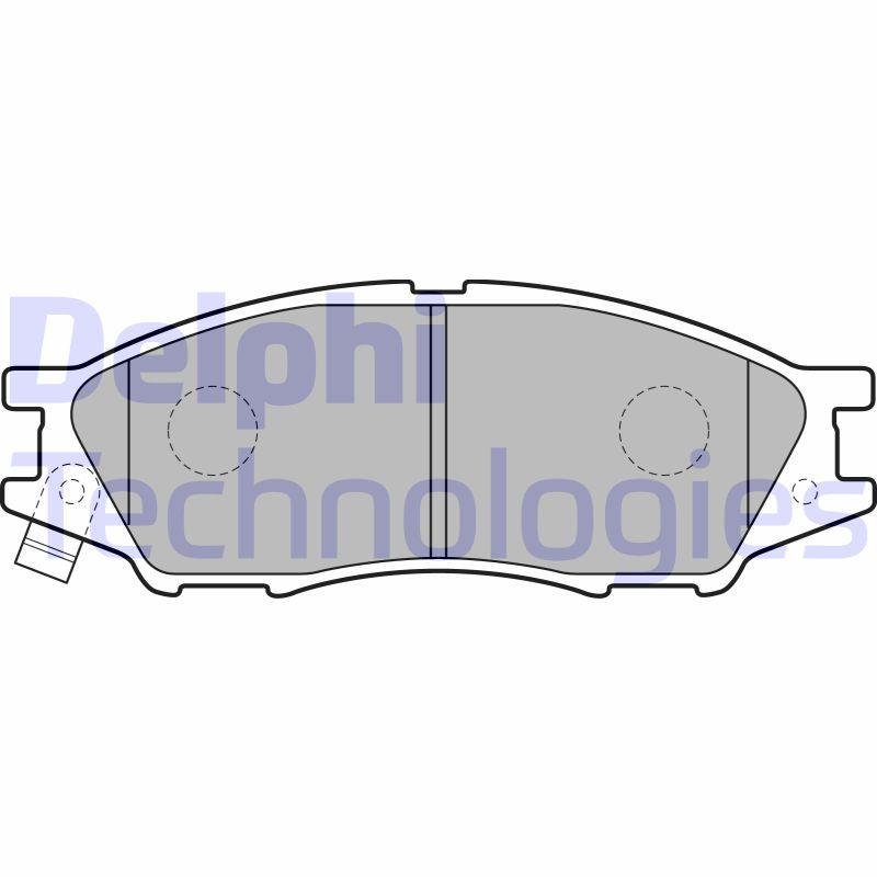 Remblokset Delphi Diesel LP2184
