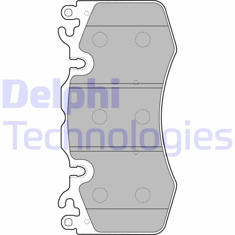Remblokset Delphi Diesel LP2187