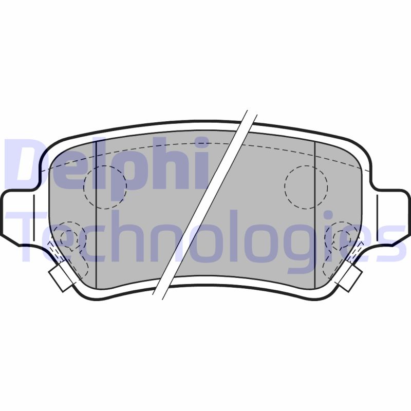 Remblokset Delphi Diesel LP2188