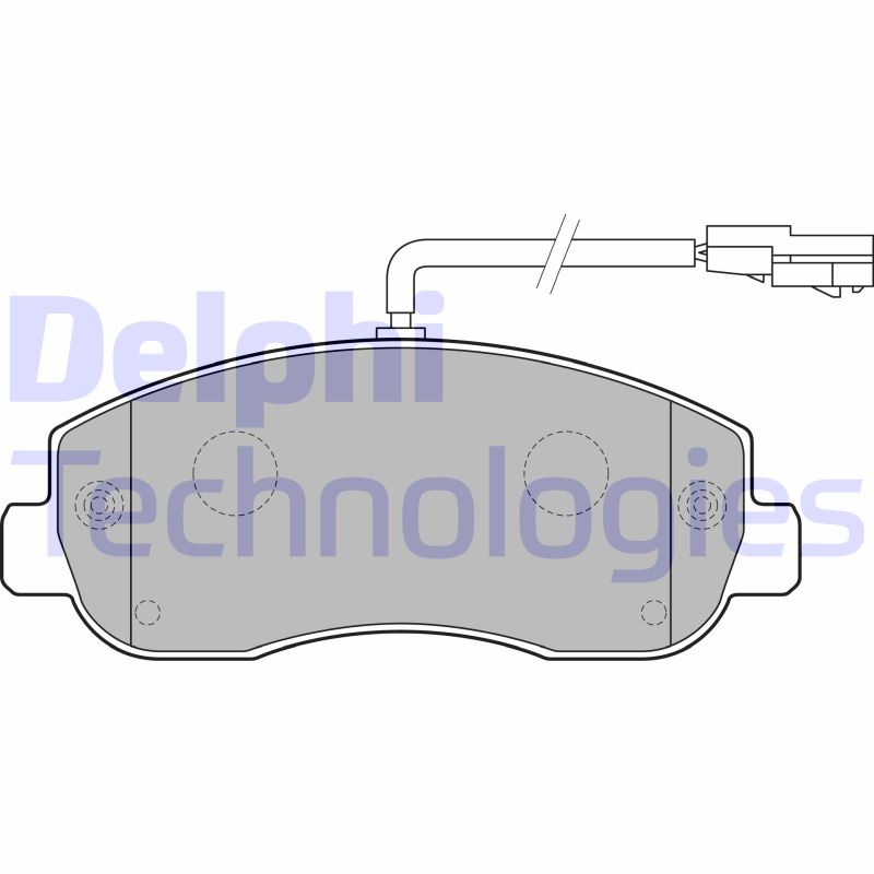 Remblokset Delphi Diesel LP2190