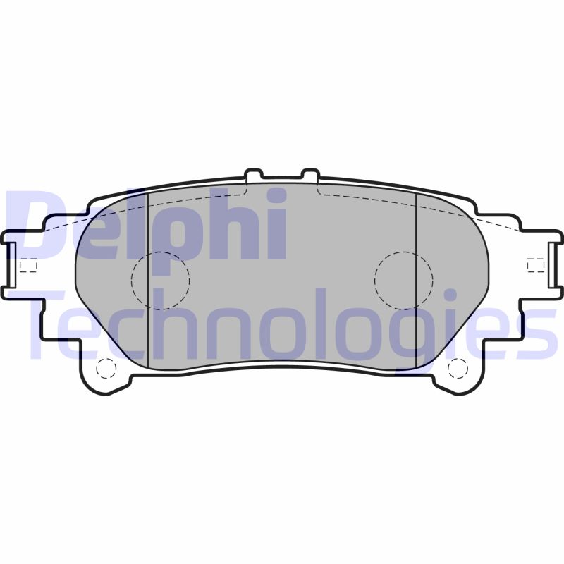 Remblokset Delphi Diesel LP2196