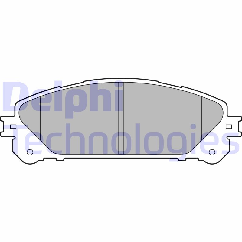 Remblokset Delphi Diesel LP2201