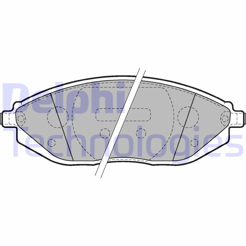 Remblokset Delphi Diesel LP2218