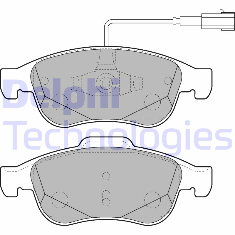 Remblokset Delphi Diesel LP2220