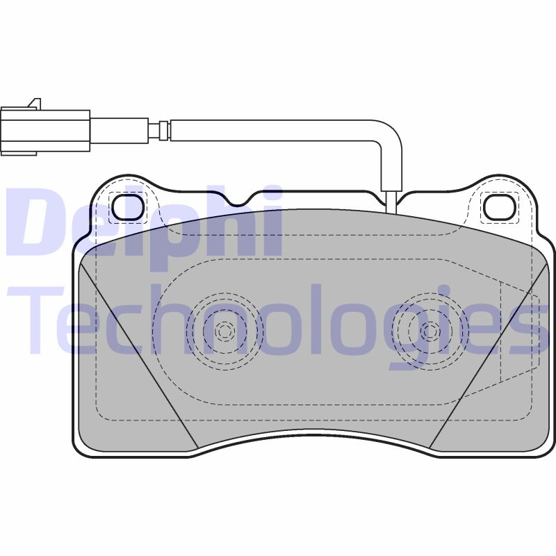 Remblokset Delphi Diesel LP2221