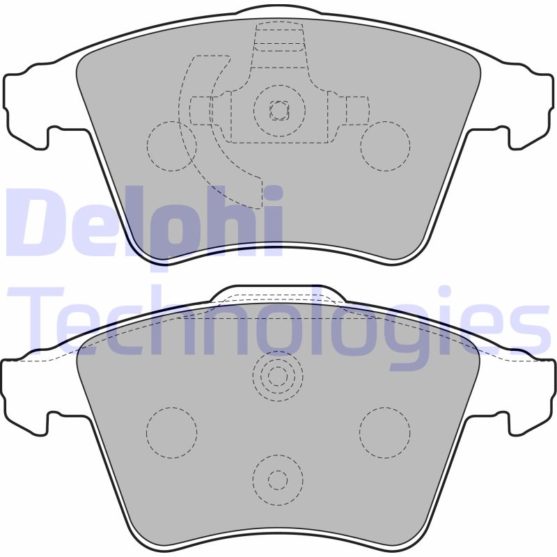 Remblokset Delphi Diesel LP2225