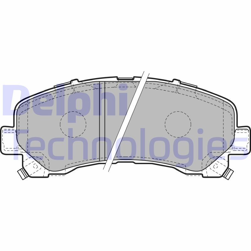 Remblokset Delphi Diesel LP2229