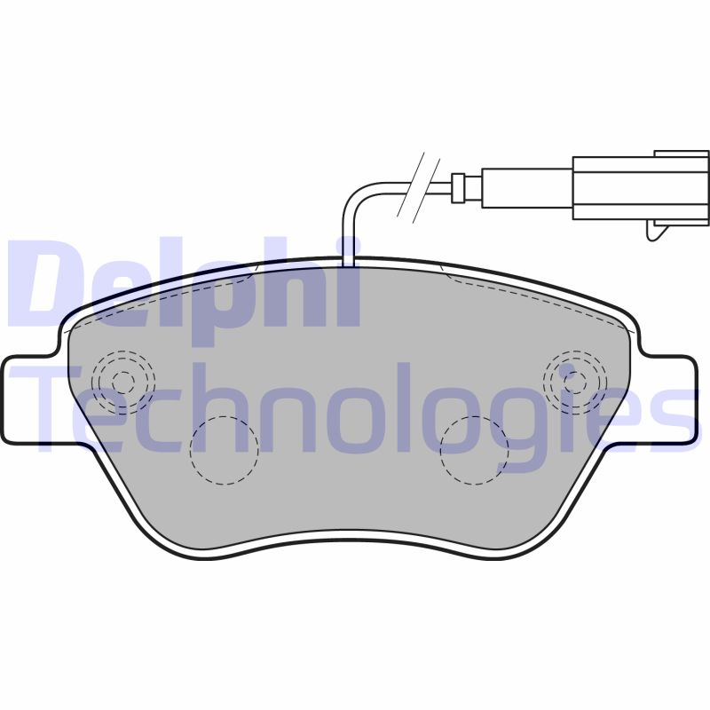 Remblokset Delphi Diesel LP2230