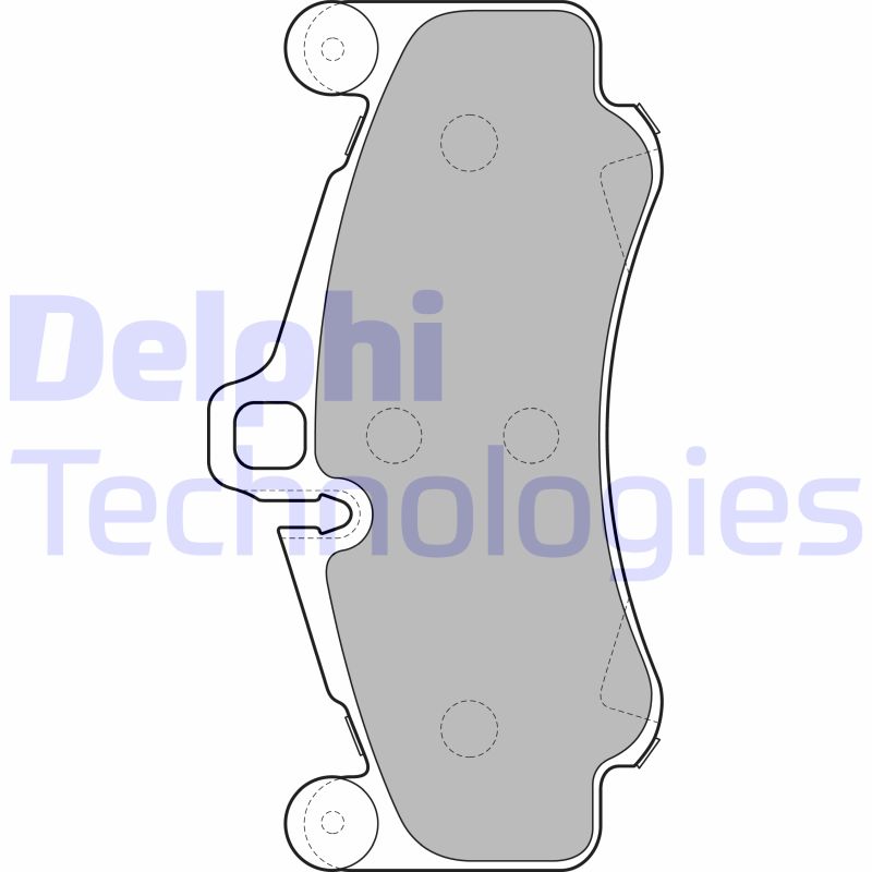 Remblokset Delphi Diesel LP2232