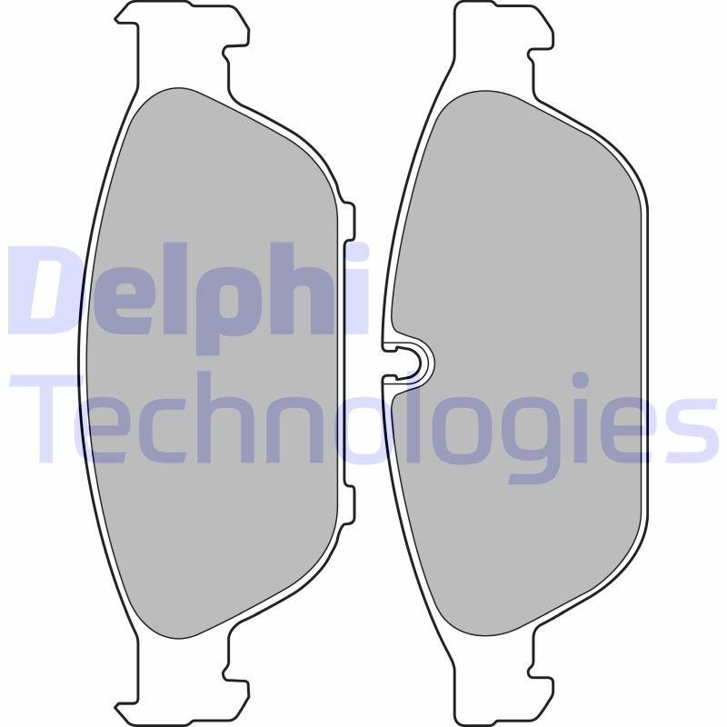 Remblokset Delphi Diesel LP2238