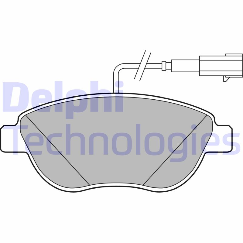 Remblokset Delphi Diesel LP2240