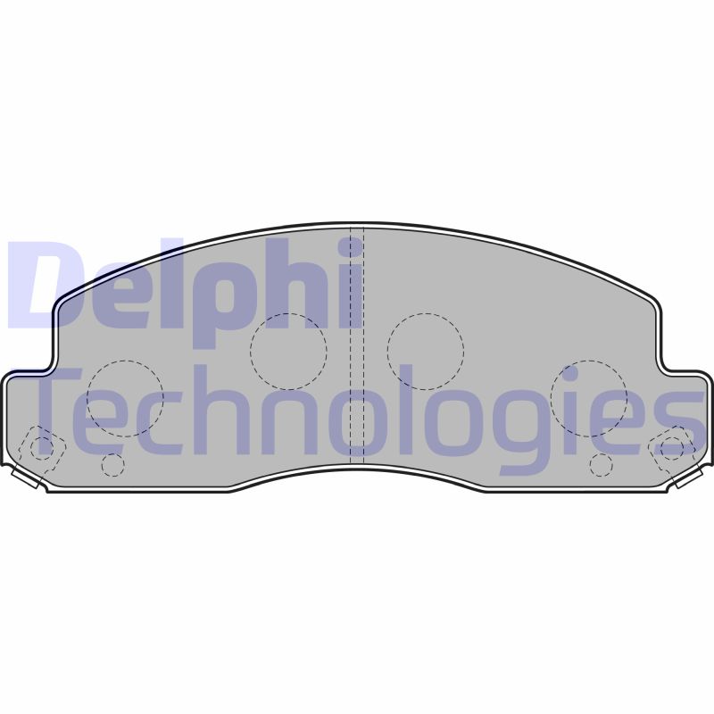 Remblokset Delphi Diesel LP2243