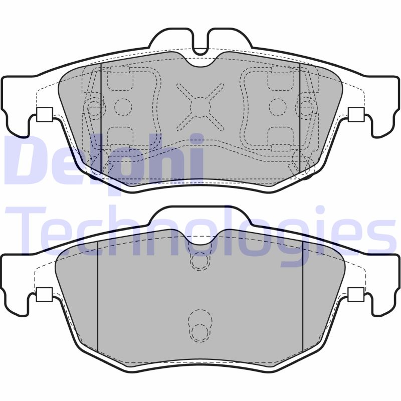 Remblokset Delphi Diesel LP2259