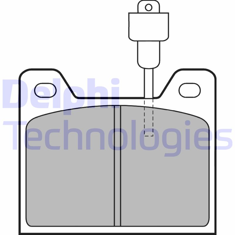 Remblokset Delphi Diesel LP226