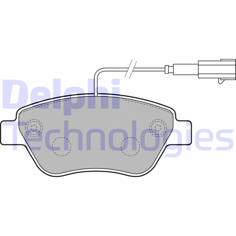 Remblokset Delphi Diesel LP2276