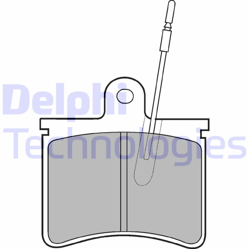 Remblokset Delphi Diesel LP228