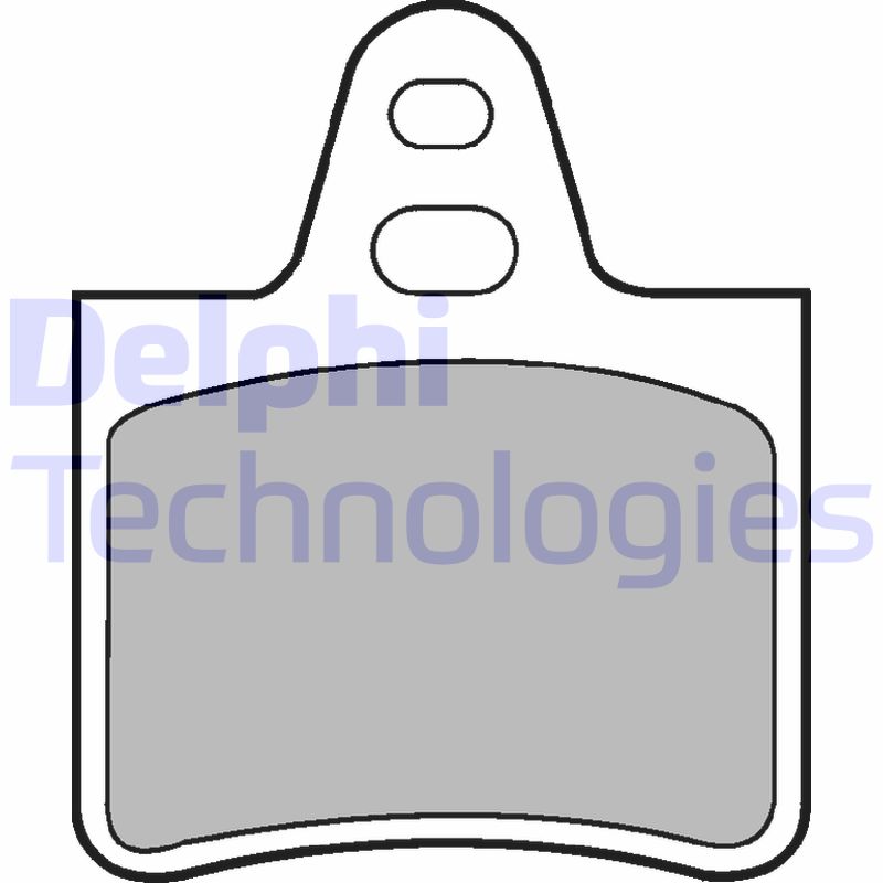 Remblokset Delphi Diesel LP229